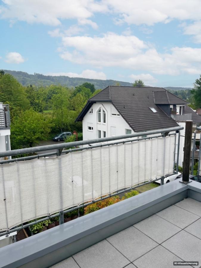 KI-Visualisierung – Balkon