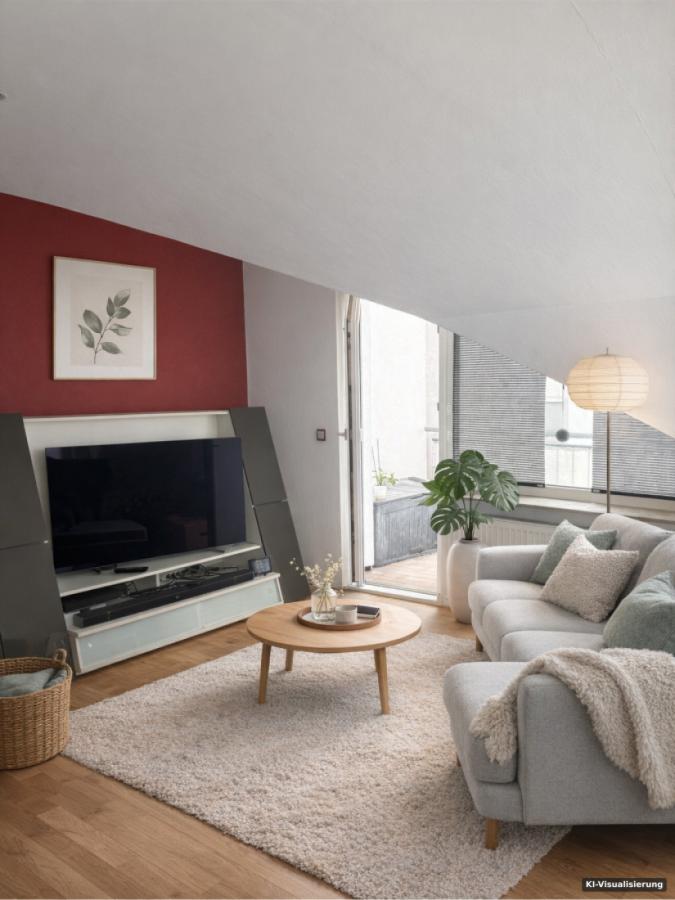 KI-Visualisierung – Wohnzimmer