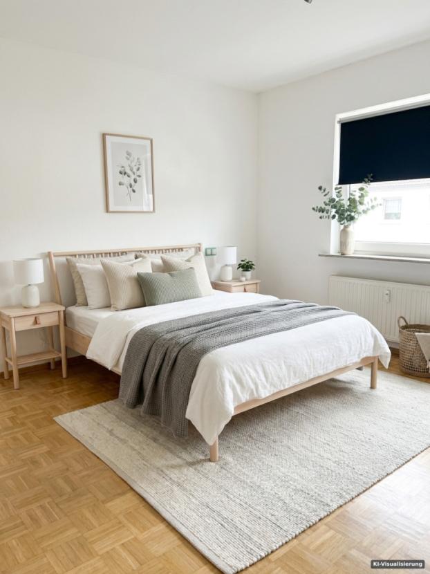 KI-Visualisierung – Schlafzimmer
