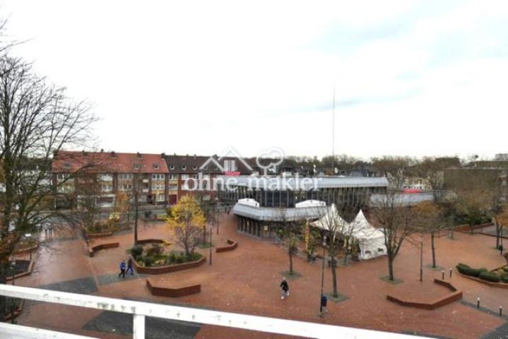 Blick auf den Kometenplatz