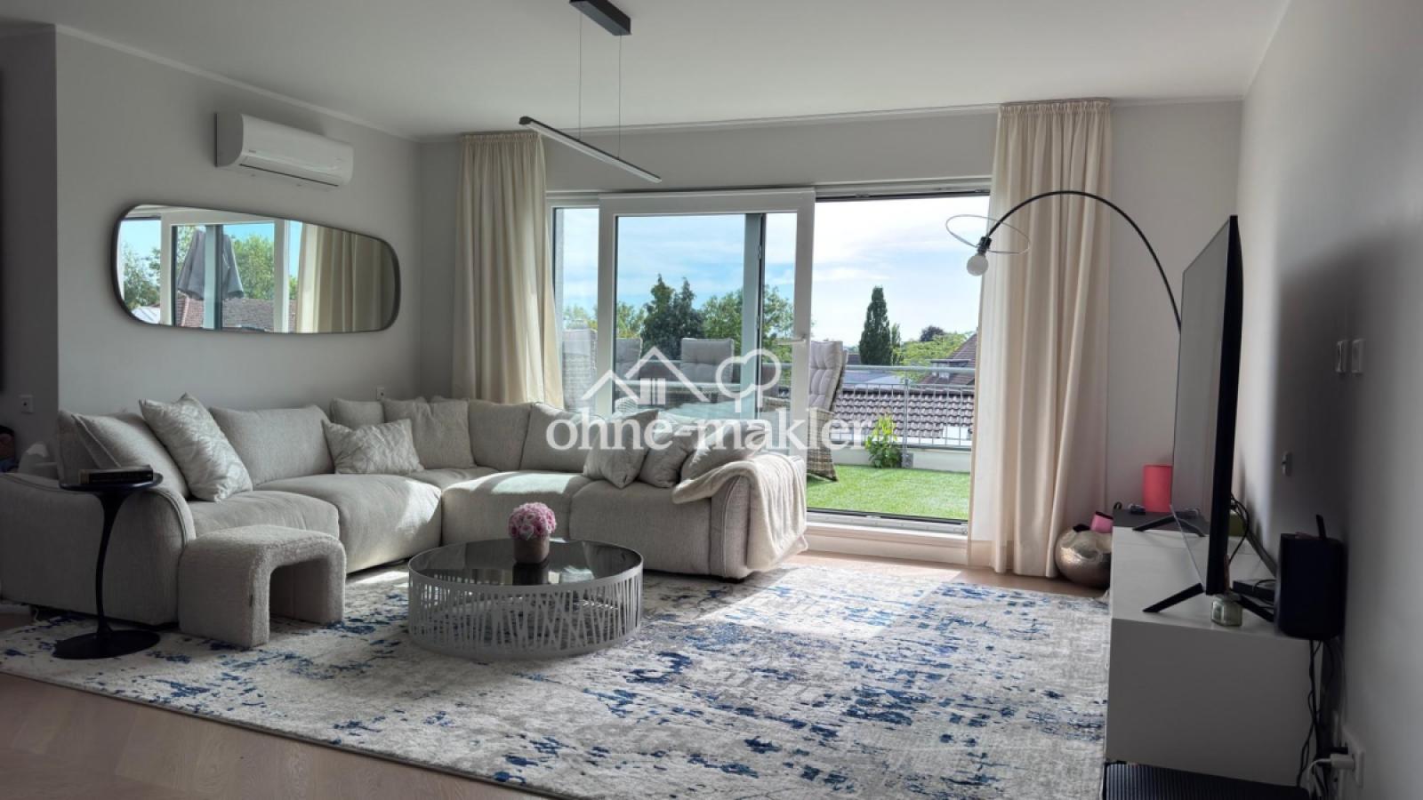 Wohnbereich mit Dachterrasse