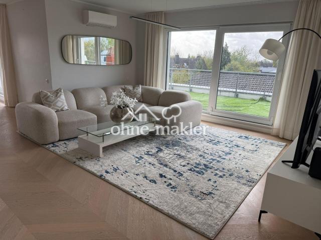 Wohnzimmer mit Klimaanlage