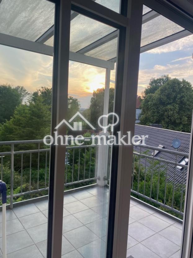 Überdachter Balkon