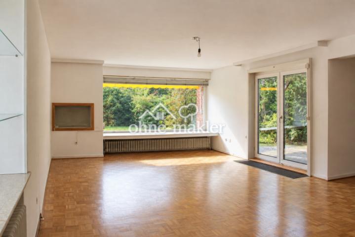 Wohnzimmer Blick Garten