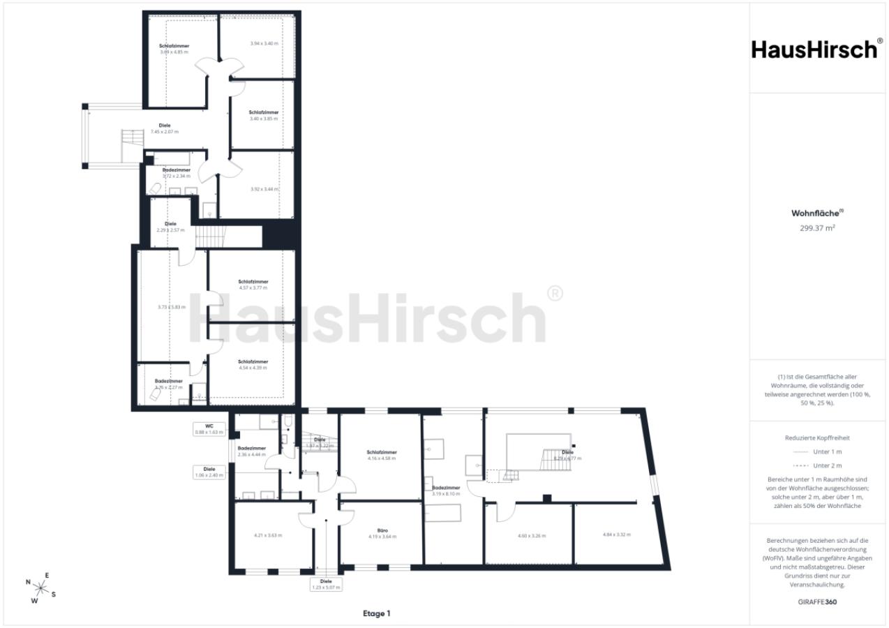 Grundrisse 73 A-C 1. OG