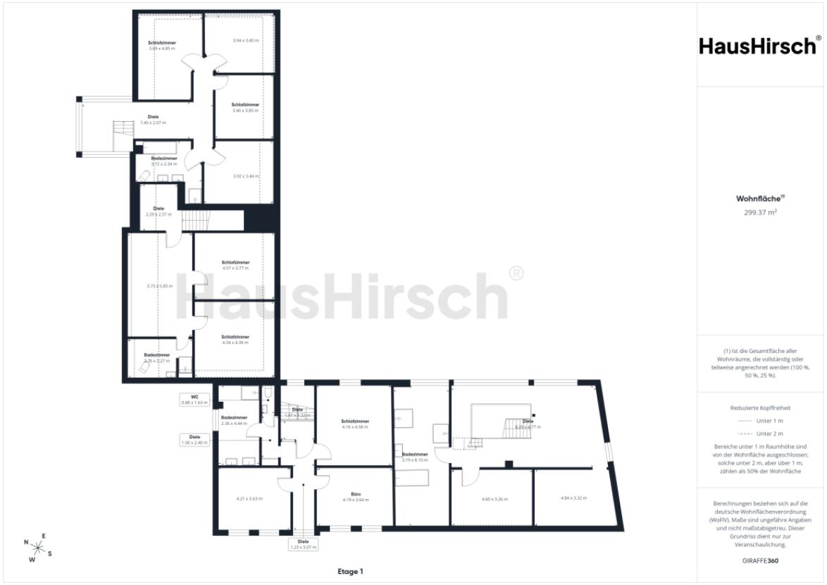 Grundrisse 73 A-C 1. OG