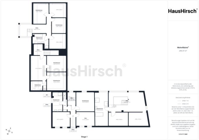 Grundrisse 73 A-C 1. OG