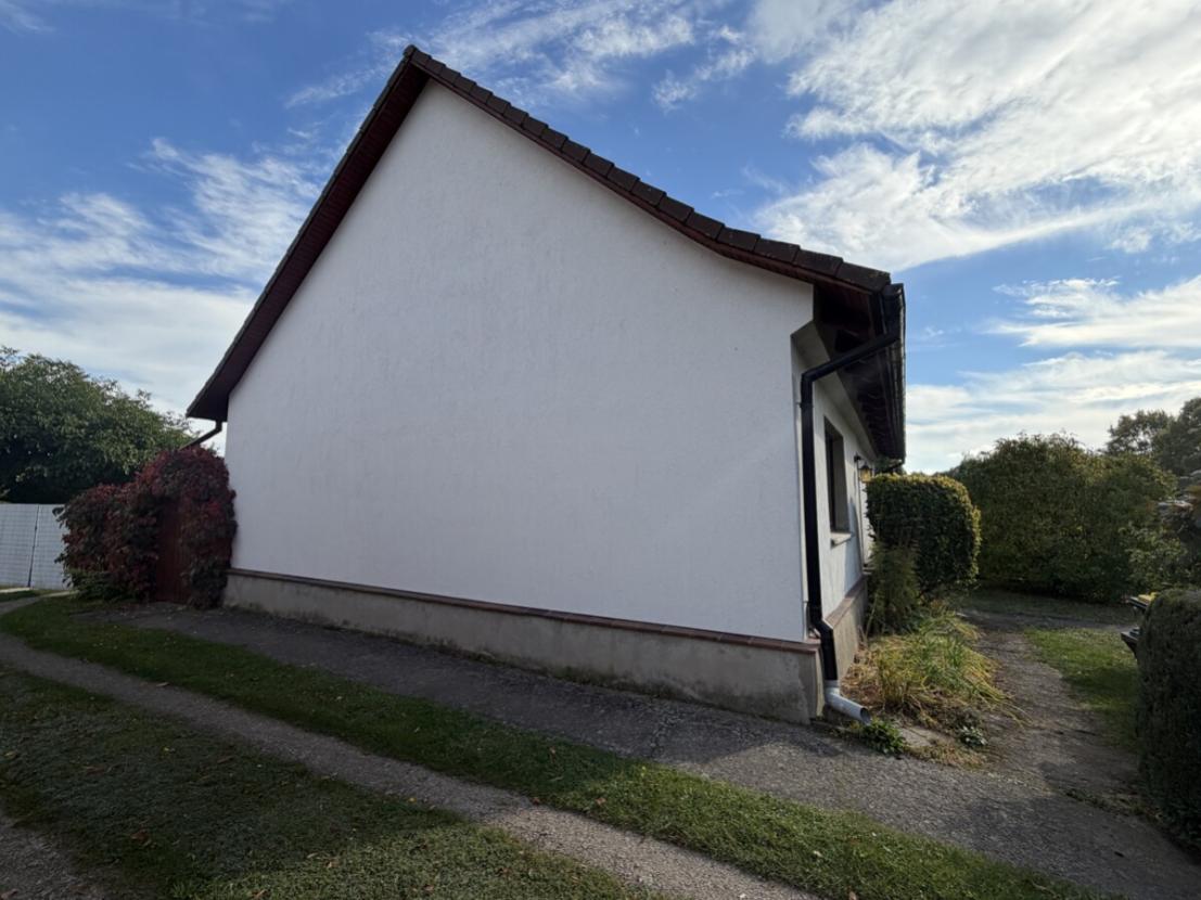 Objektansicht giebelseitig