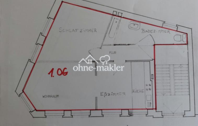 Grundriss Obergeschoss 1 bis 3