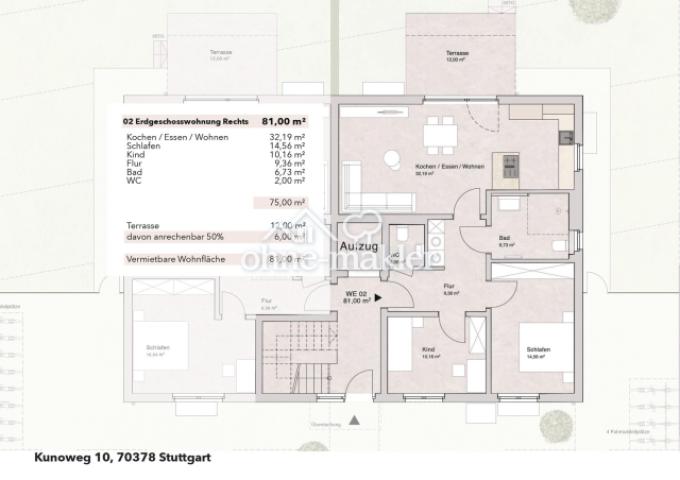 WE02 Grundriss Erdgeschoss