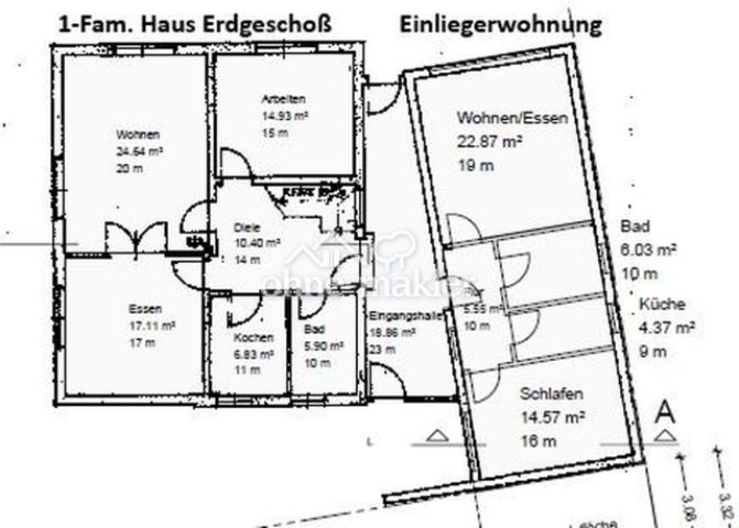 1-Fam.Haus Erdgeschoß