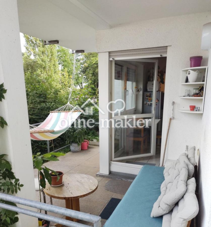 Terrasse mit Garten