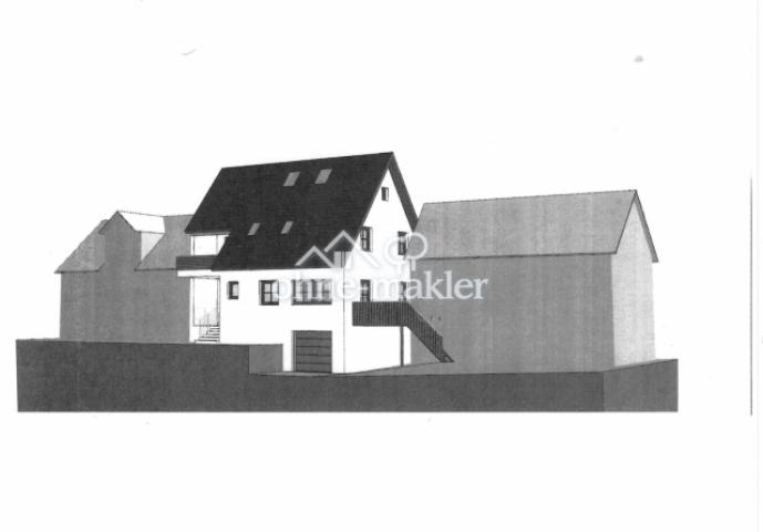 Ensemble m. Altbau u. Scheune