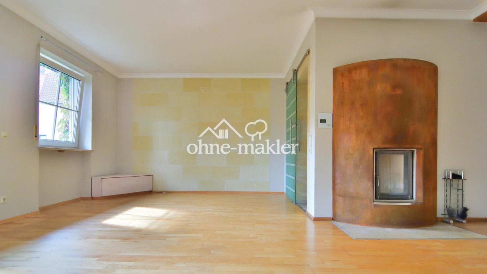 Wohnzimmer, Blick Eingang