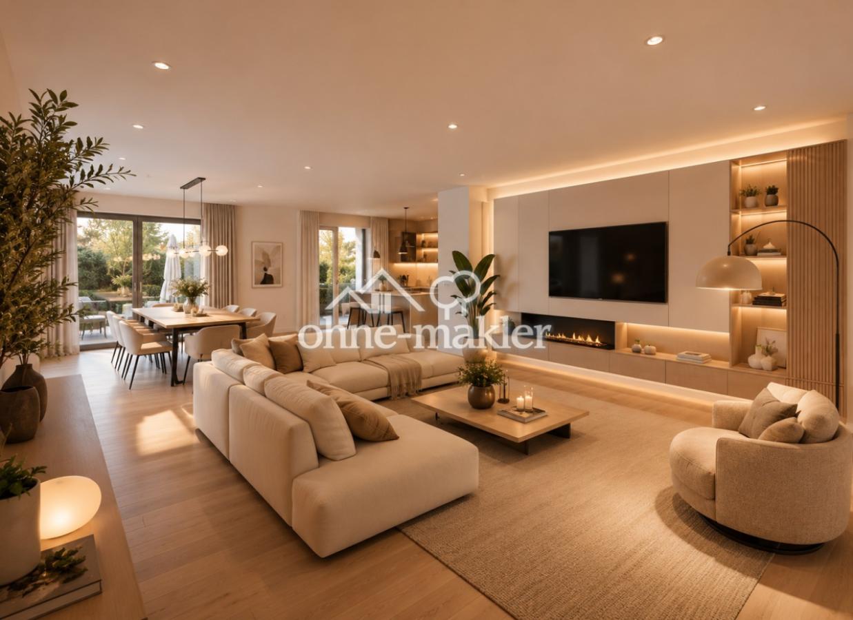 Wohnzimmer visualisiert