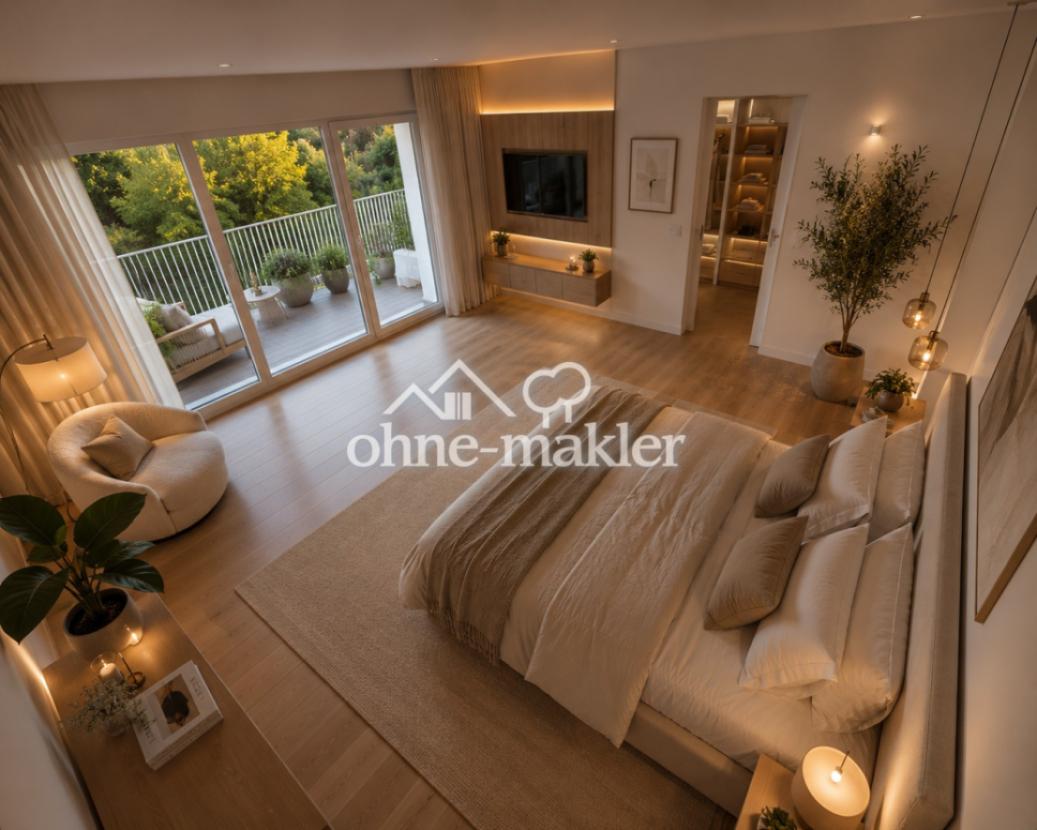 Schlafzimmer visualisiert