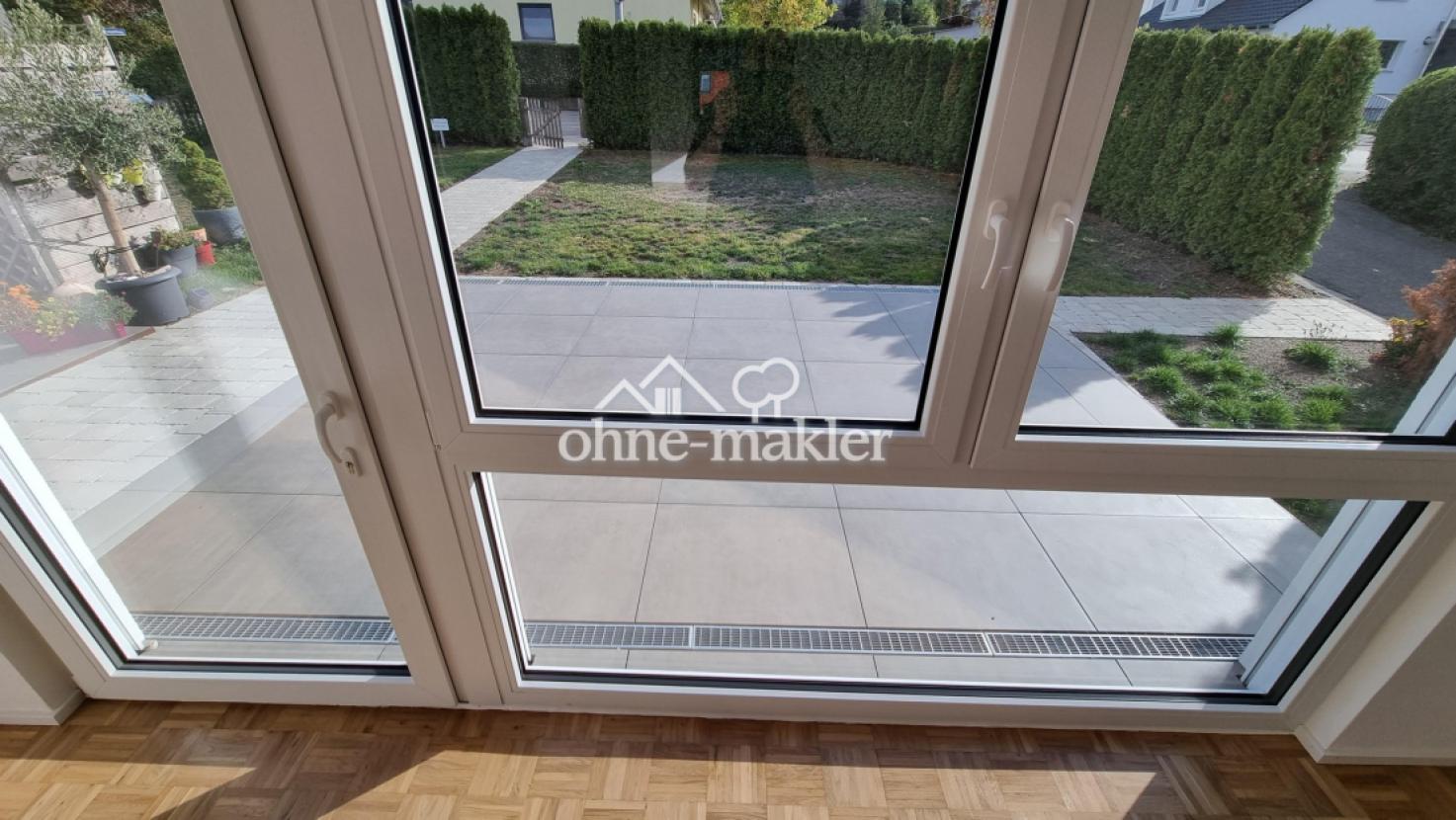 Ausblick aus dem Wohnzimmer