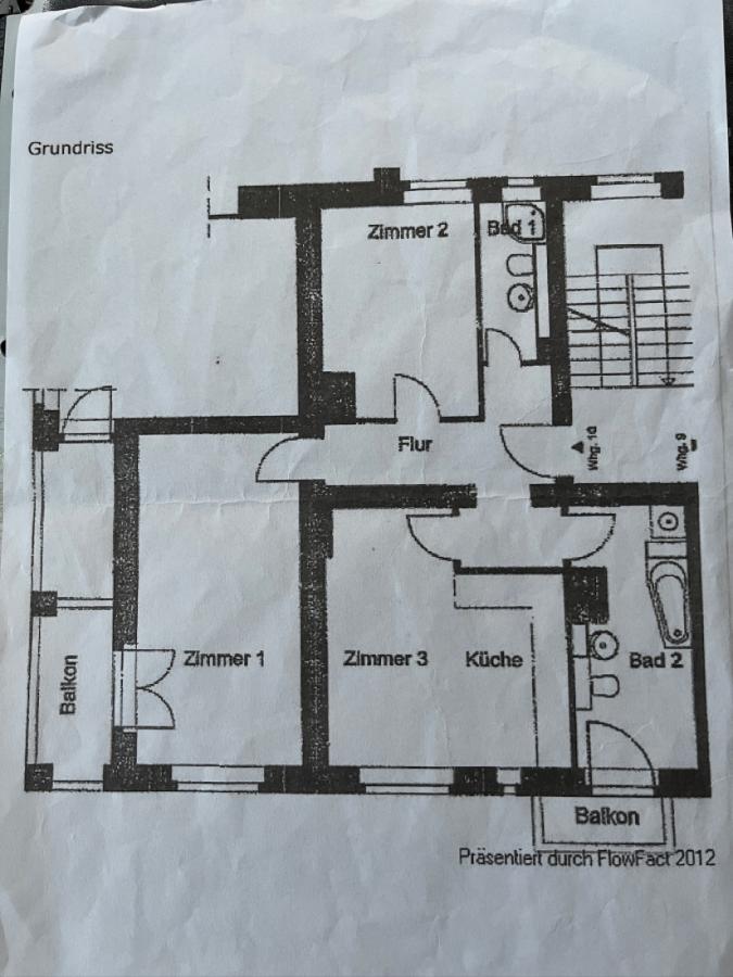 Aktueller Grundriss 9 