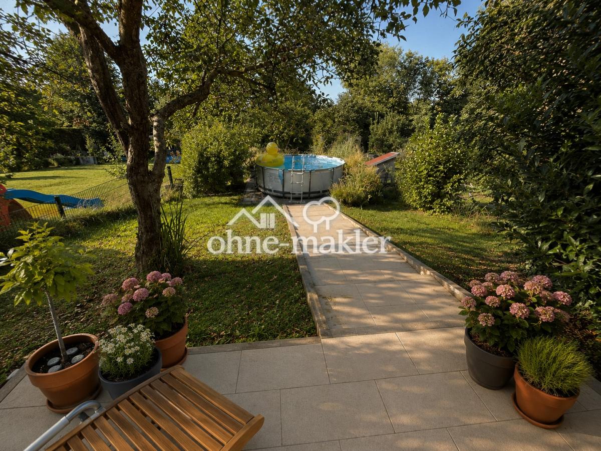 Blick in Garten