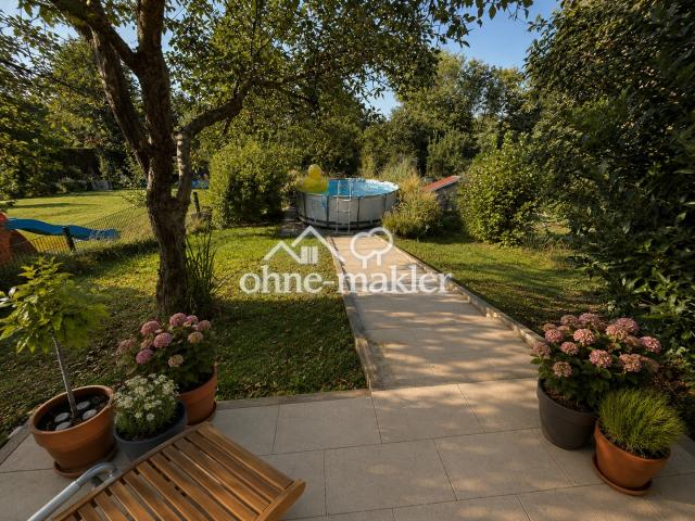 Blick in Garten