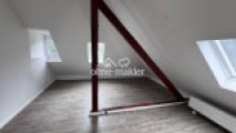 Zimmer mit Dachgebälk (bauglei