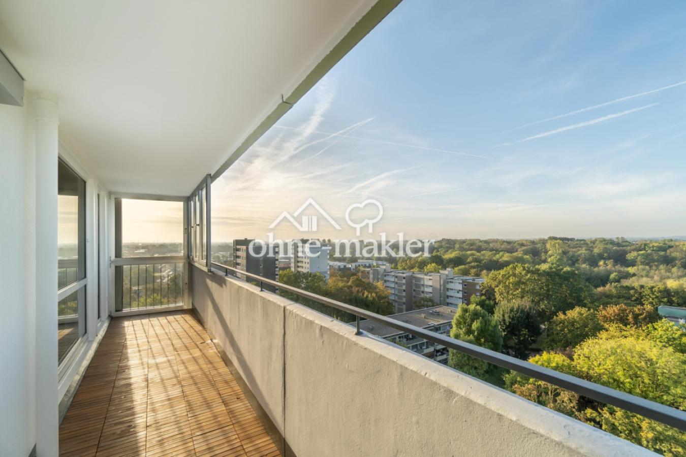 Loggia mit freiem Weitblick