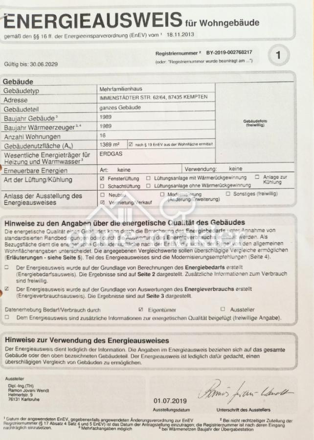 Energieausweis