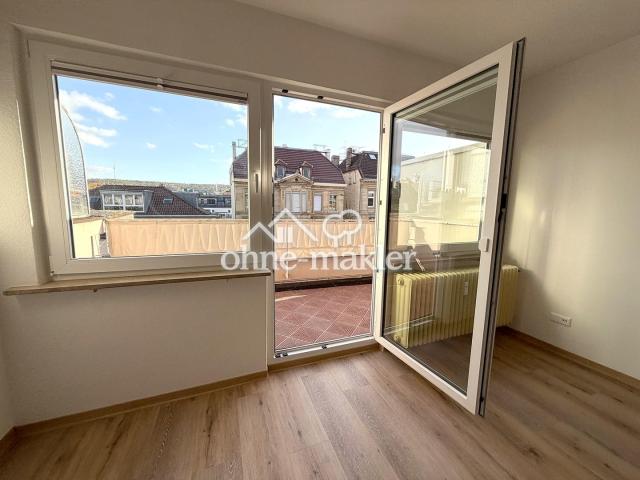 Zugang zur Dachterrasse