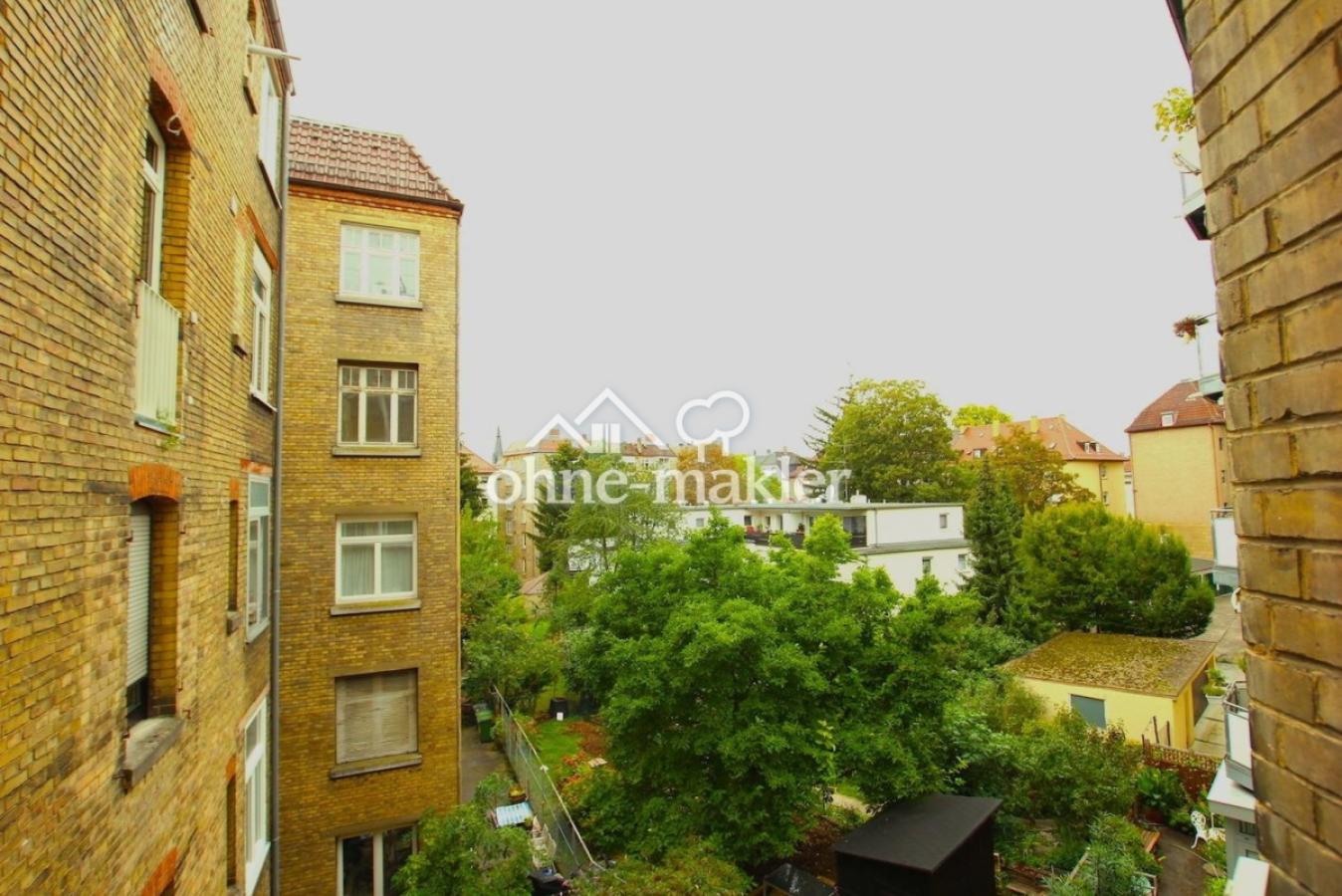 Ausblick in den Hinterhof