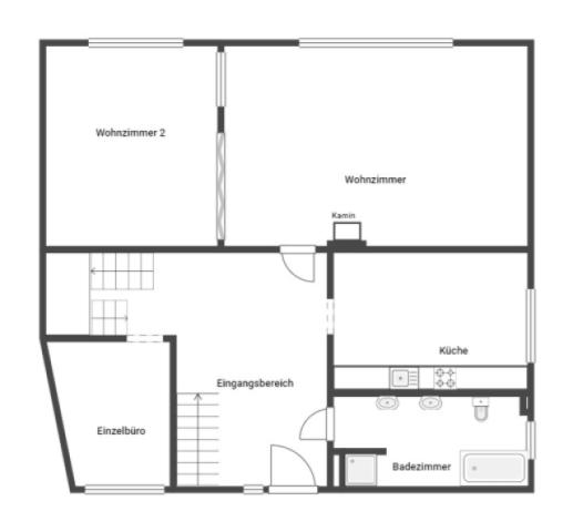 Grundriss Skizze EG