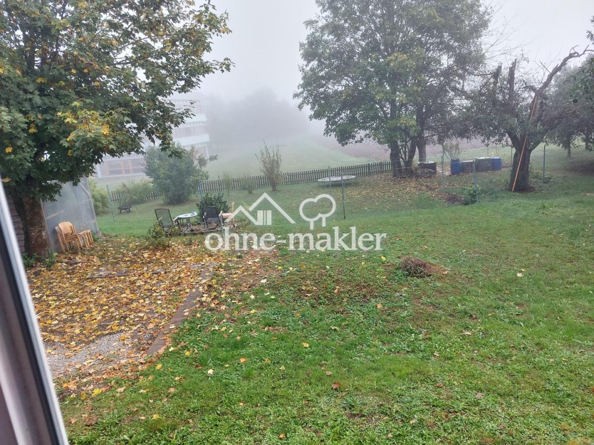 Sicht Zimmer 2 / Garten hinten