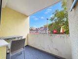 Balkon mit morgendlicher sonne