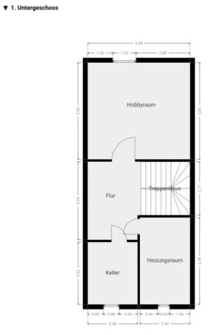 Keller Grundriss