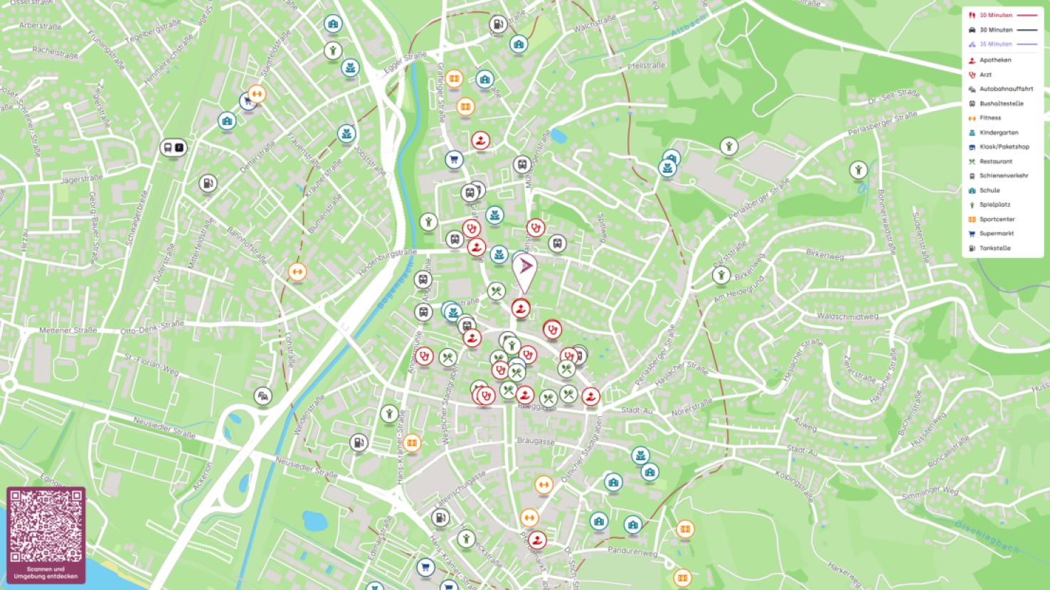 Lageplan (Mikro)