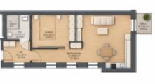 Grundriss WE 4