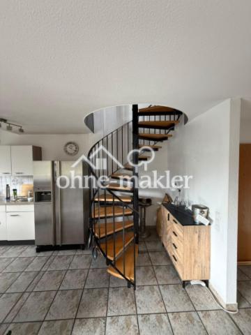 Treppe zum Spitzboden