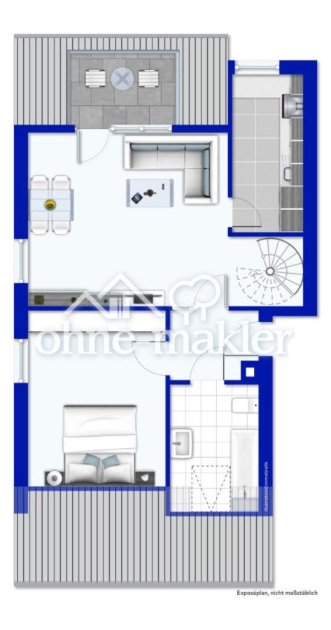 Grundriss Obergeschoss