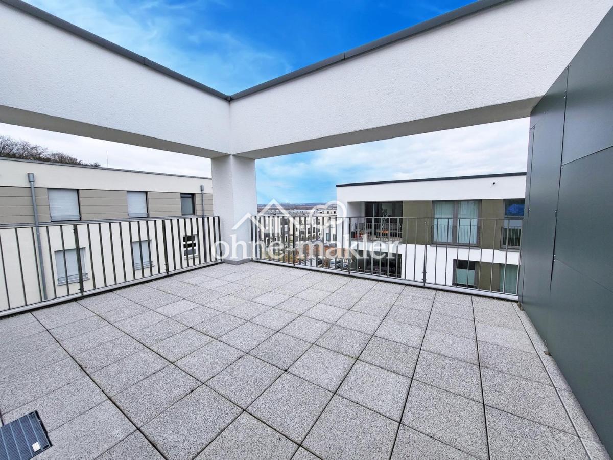 Dachterrasse mit Blick in den 