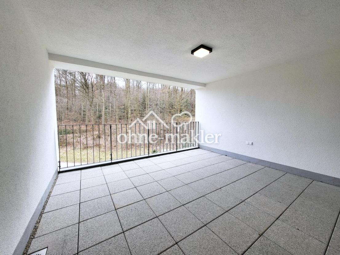 Überdachte Loggia, Südseite