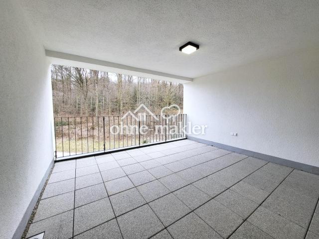 Überdachte Loggia, Südseite