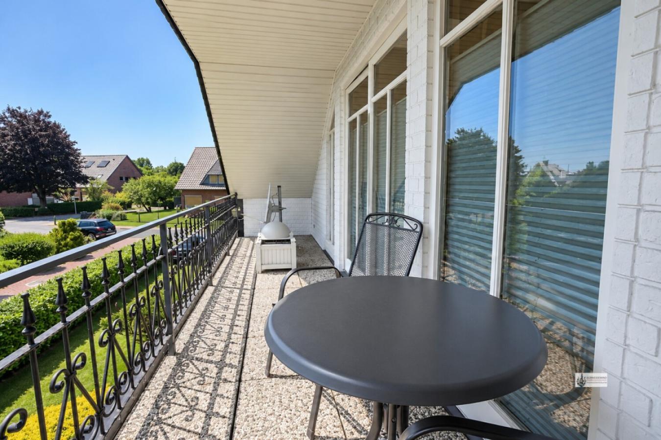 Loggia im OG mit Abendsonne