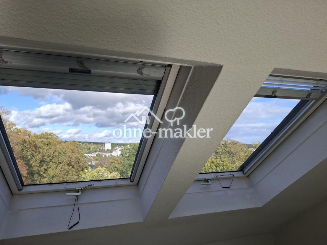 Blick aus dem Wohnzimmer