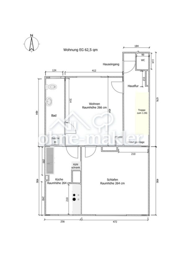 Wohnung im EG - frei