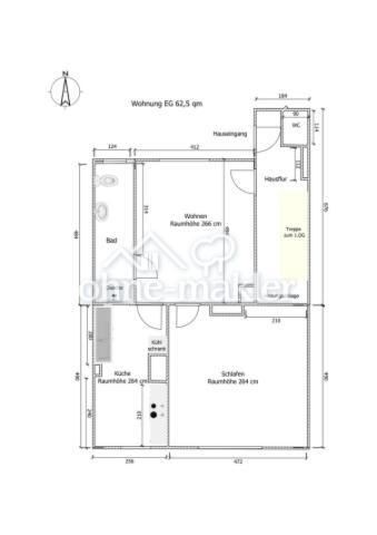 Wohnung im EG - frei