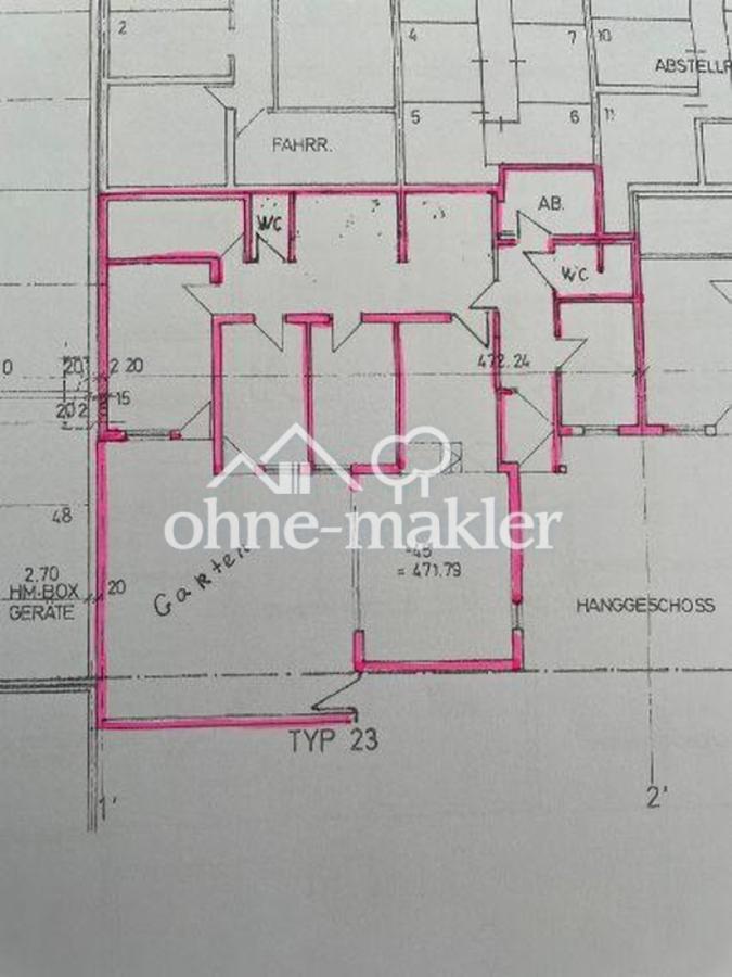 Grundriss Wohnung