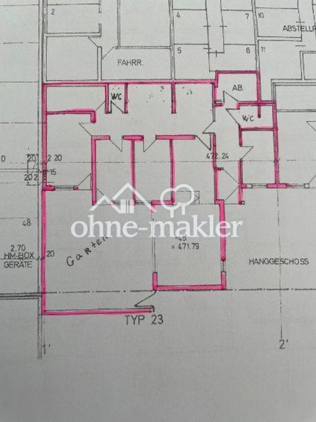 Grundriss Wohnung