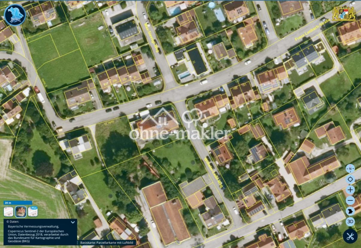mit Satellitenfoto