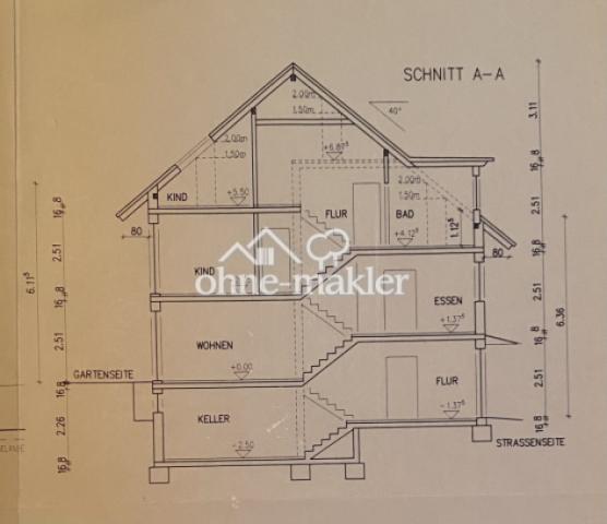 Ansicht Splitlevel Bauweise