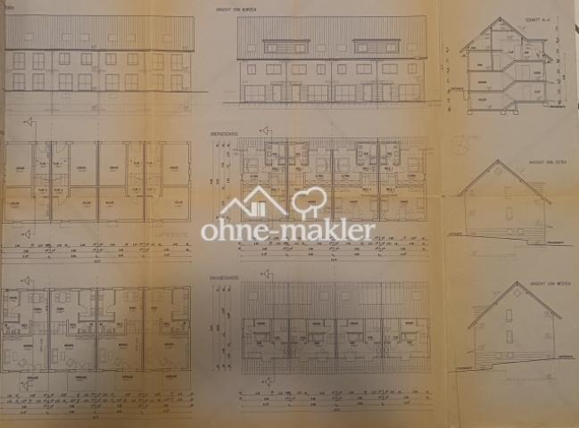 Grundriss Reihenhäuser