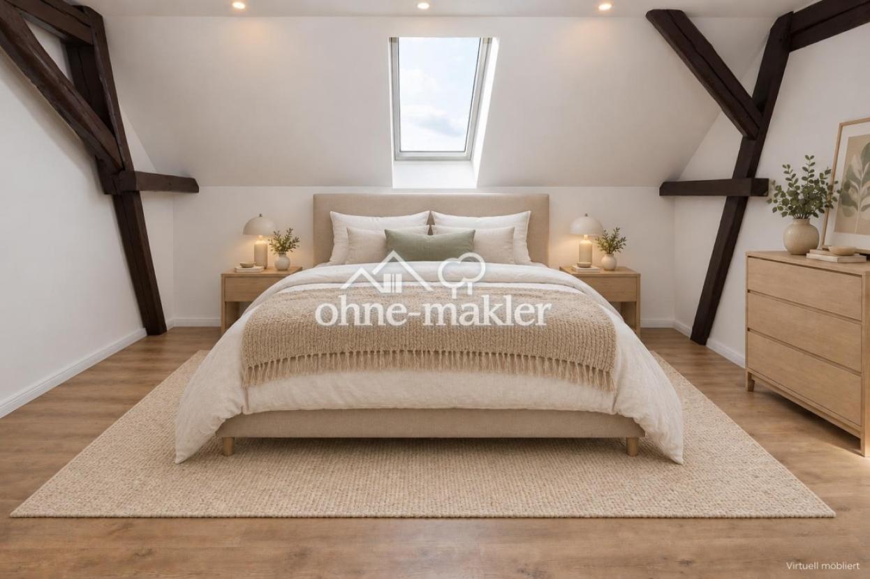 Schlafzimmer OG - KI Bild